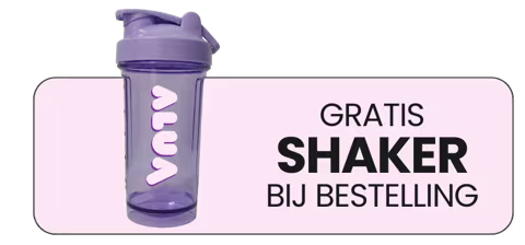 Gratis Alua shaker bij elke bestelling