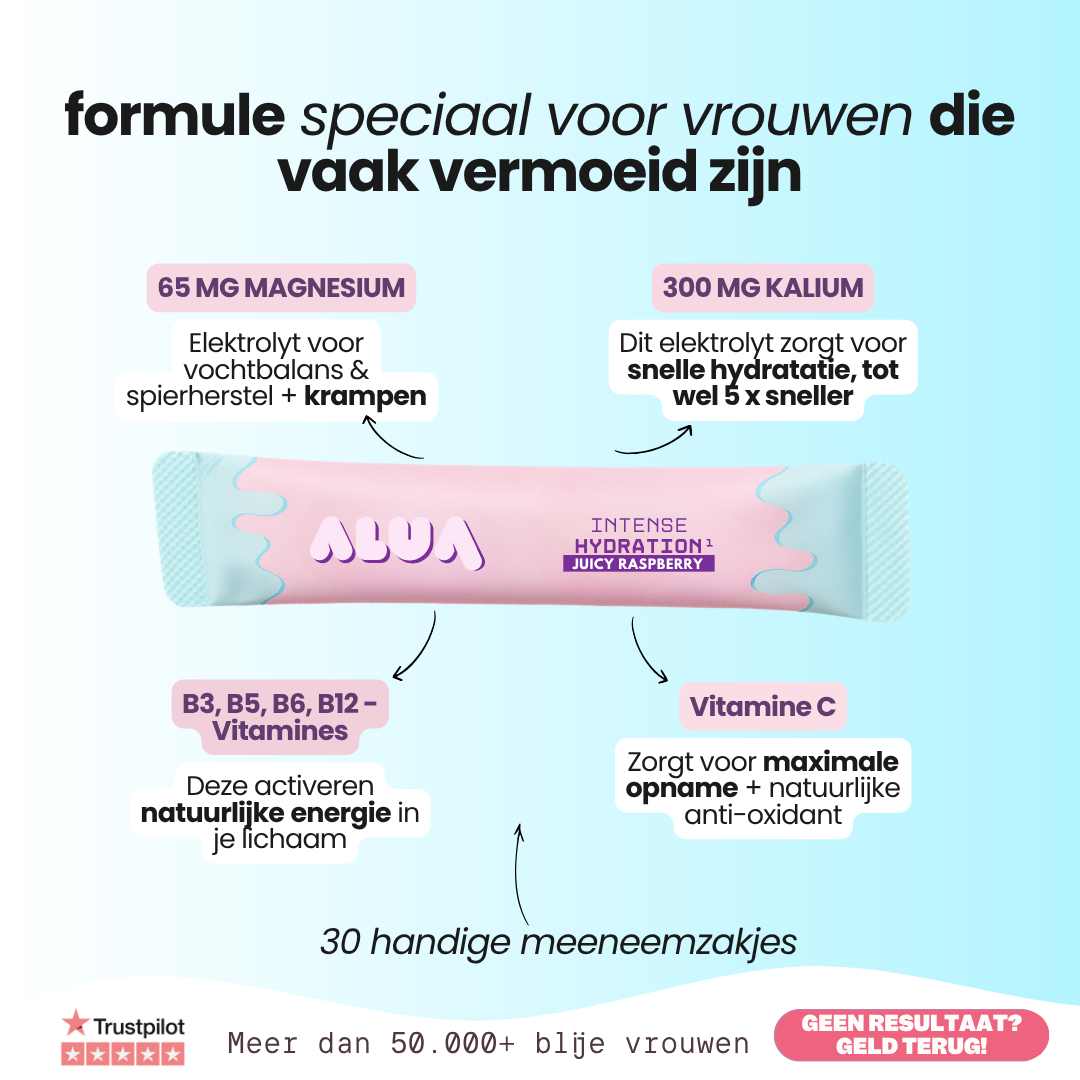 Alua ™ Energie & Hydratatie Elektrolyten